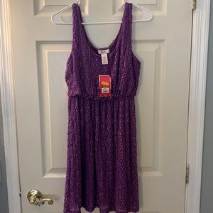 Purple dress